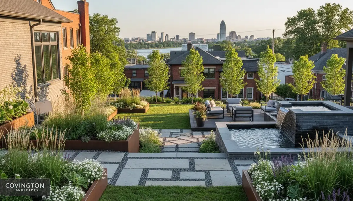 Landscaping design team serving Cincinnati, OH for custom outdoor spaces