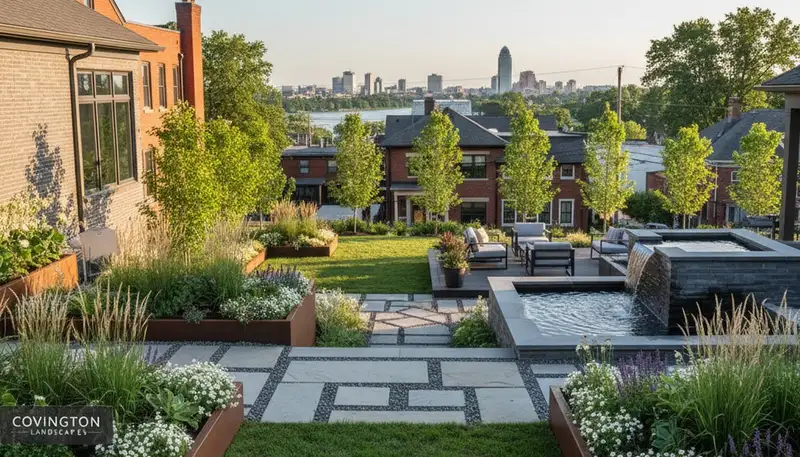 Landscaping design team serving Cincinnati, OH for custom outdoor spaces