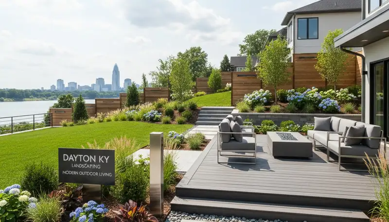 Landscaping design team serving Cincinnati, OH for residential and commercial outdoor spaces