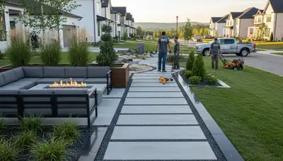 Landscape design team serving Cincinnati, OH for custom residential and commercial outdoor spaces