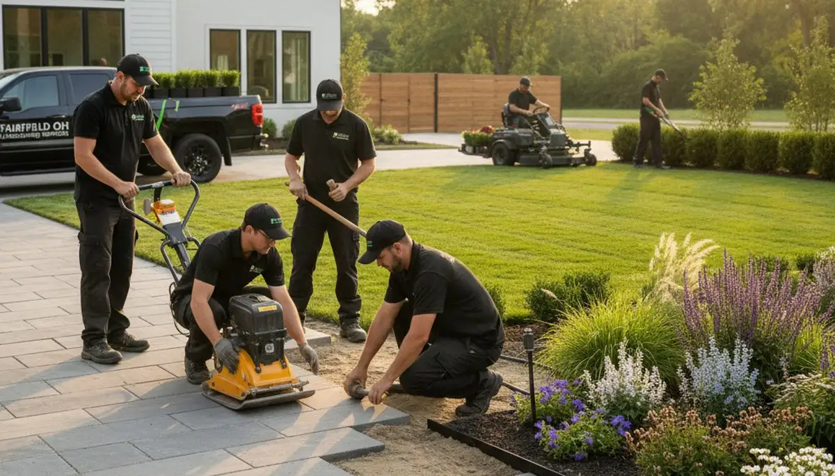 Landscaping design service in Cincinnati, OH for residential and commercial outdoor spaces