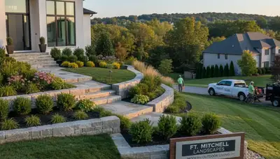 Landscape design team serving Cincinnati, OH with professional outdoor living solutions