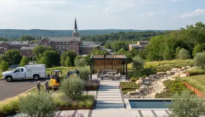 Landscaping design services in Cincinnati, OH for residential and commercial outdoor spaces