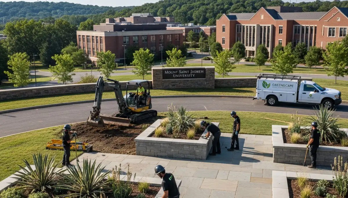 Landscaping service in Cincinnati, OH for custom outdoor design and yard maintenance