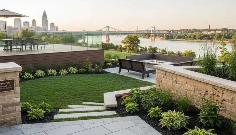 Landscaping design and installation services in Cincinnati, OH for residential and commercial properties