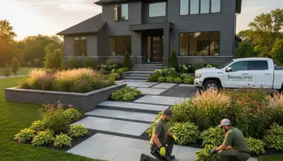 Landscape design team serving Cincinnati, OH with professional residential landscaping services
